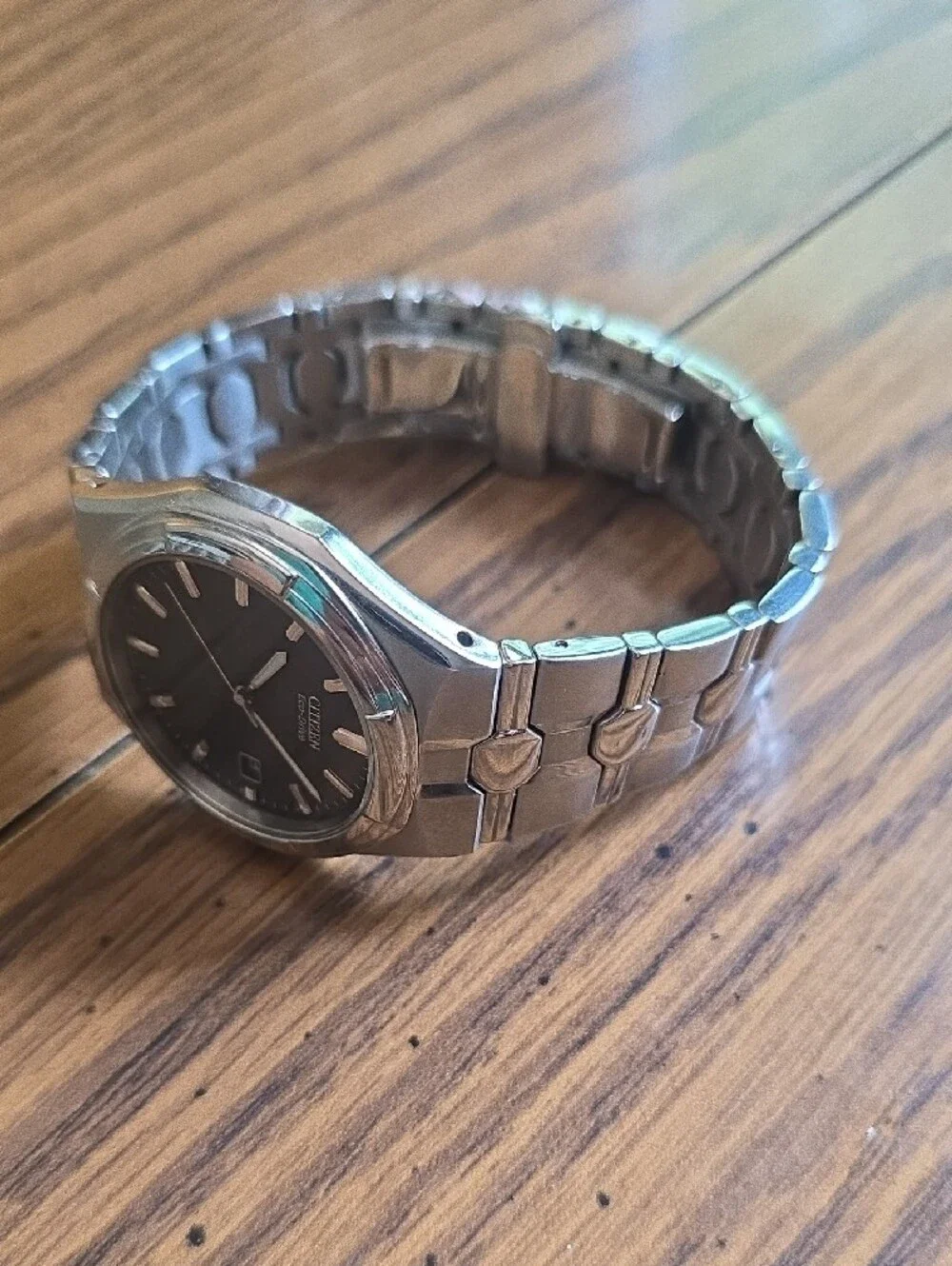Like NEW Citizen Eco-Drive Stainless Steel Watch with Gray Dial